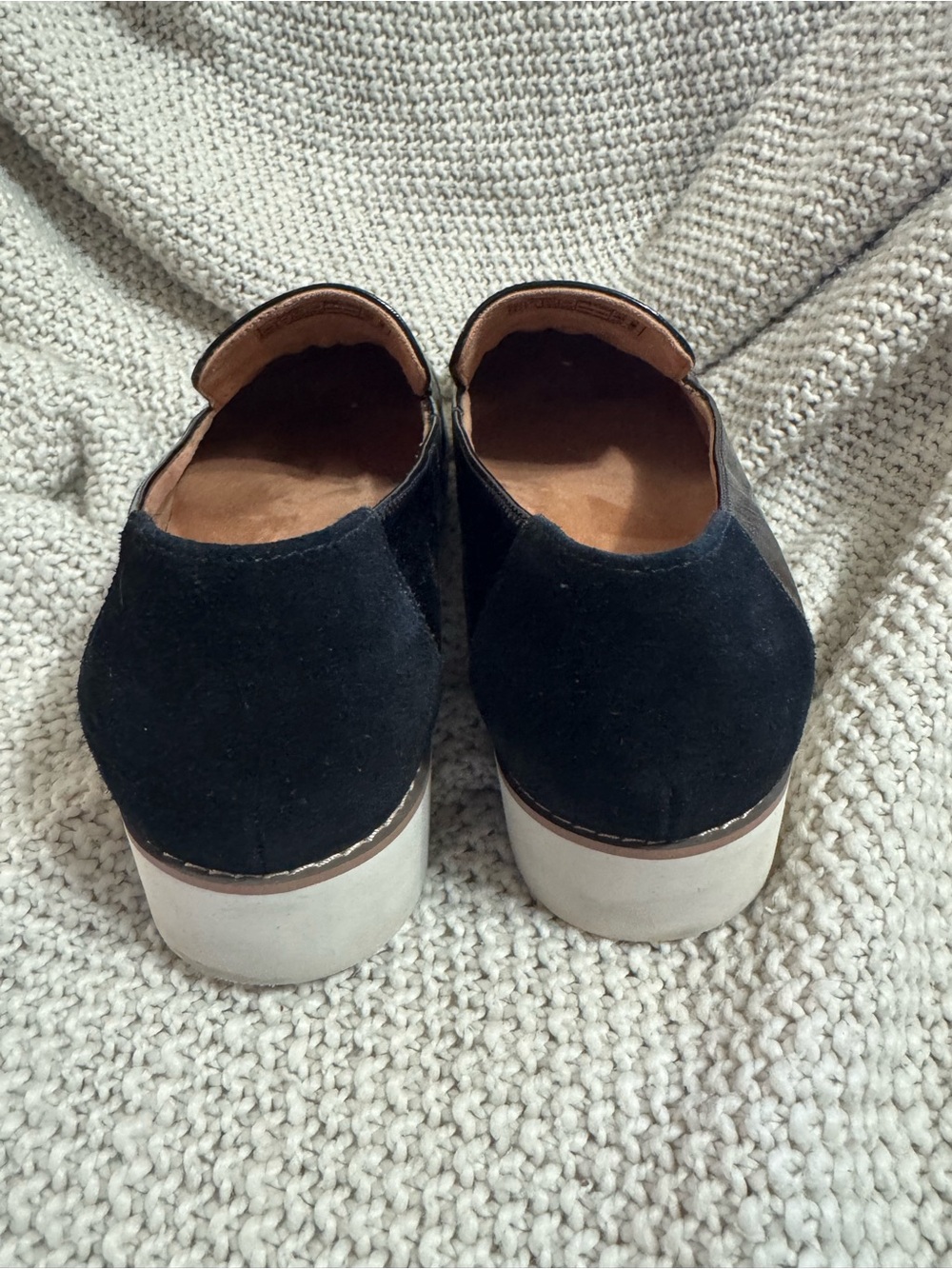 Vionic Black Patent Slip-On‎ Loafers - Picture 4 of 5